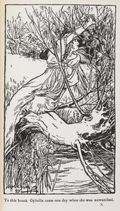 Ilustracja z Hamleta autorstwa Arthur Rackham