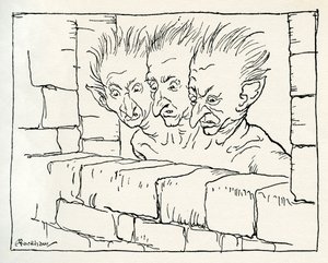 Jack Zabójca Olbrzymów autorstwa Arthur Rackham