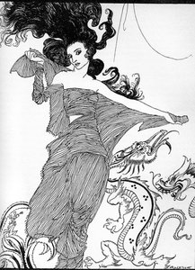 „Legia” Edgara Allana Poe autorstwa Arthur Rackham