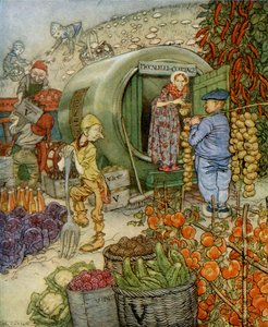 Pan i Pani Ocet autorstwa Arthur Rackham