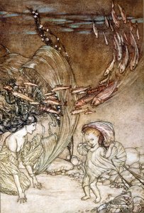 Ondynia autorstwa Arthur Rackham