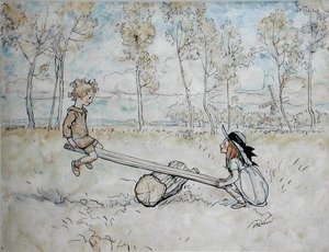 Zobacz, widziałem, Margery Daw autorstwa Arthur Rackham
