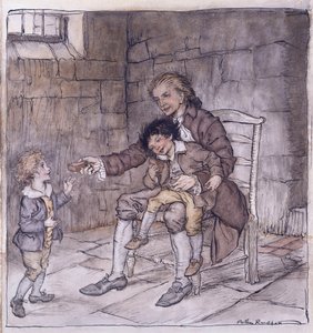 Sir William Thornhill autorstwa Arthur Rackham