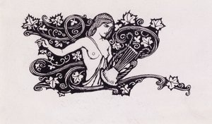 Sweetest Echo, Sweetest Nymph, ilustracja z Comusa, John Milton (1608-1674), wersja opublikowana w 1921 r. autorstwa Arthur Rackham