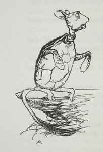 Fałszywy żółw autorstwa Arthur Rackham