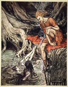 „Czyste, lśniące dzieci nad Renem opowiadały mi o swoim smutku”, 1910.