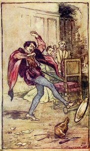Poskromienie złośnicy Williama Szekspira autorstwa Arthur Rackham