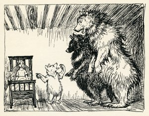 Trzy Niedźwiedzie autorstwa Arthur Rackham