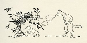 Trzy małe świnki autorstwa Arthur Rackham