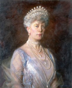 Queen Mary autorstwa Arthur Trevethin Nowell
