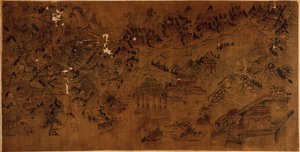 [Mapa grobowców Ming].