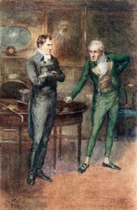 Ilustracja do opactwa Northanger autorstwa Jane Austen autorstwa Arthur Wallis Mills