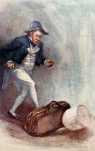 Ilustracja do opactwa Northanger autorstwa Jane Austen autorstwa Arthur Wallis Mills
