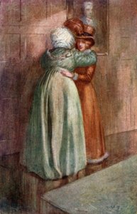 Ilustracja do opactwa Northanger autorstwa Jane Austen autorstwa Arthur Wallis Mills