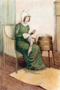 Ilustracja do Dumy i Uprzedzenia autorstwa Jane Austen autorstwa Arthur Wallis Mills