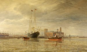 Otwarcie Royal Edward Dock, Avonmouth, 9 lipca