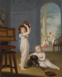 Emily i George Mason autorstwa Arthur William Devis