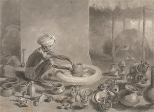 Indyjski Potter autorstwa Arthur William Devis
