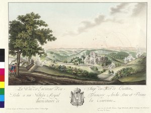 1790 oblężenie twierdzy Czettin autorstwa Artist Unknown