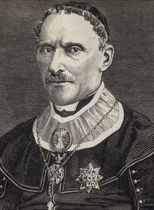 AMBROSIO, Rafael de (19 wiek). Arcybiskup. Rycina. autorstwa Artist Unknown