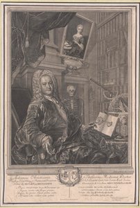 Adam Christian Thebesius autorstwa Artist Unknown