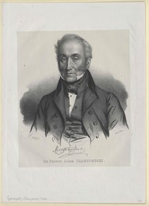 Adam George count Czartoryski (print) autorstwa Artist Unknown