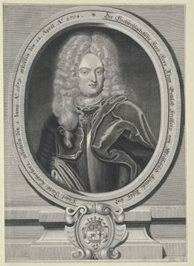 Adam Gottlob baron Meusebach (druk) autorstwa Artist Unknown