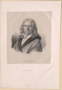 Adelbert von Chamisso (druk) autorstwa Artist Unknown