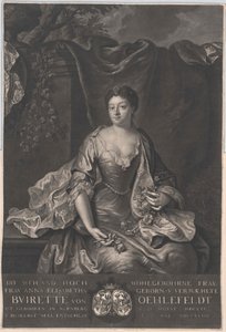 Anna Elisabeth Buirette-Oehlefeld autorstwa Artist Unknown