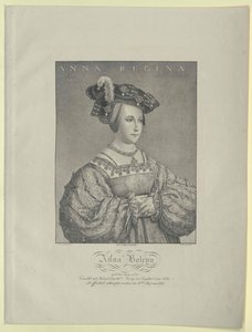 Anna Boleyn autorstwa Artist Unknown