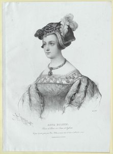 Anna Boleyn autorstwa Artist Unknown