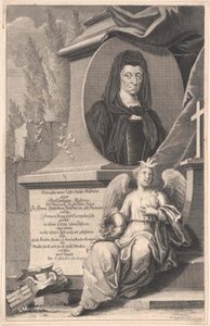 Anne Susanna Thomae (druk) autorstwa Artist Unknown