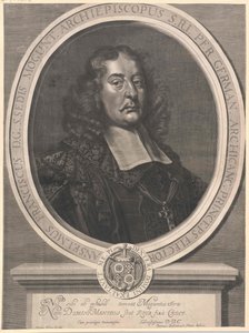 Anselm Franz von Ingelheim (druk) autorstwa Artist Unknown