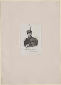 Anton baron Bechtolsheim-Mauchenheim (druk) autorstwa Artist Unknown