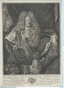 Anton Egon hrabia von Fuerstenberg autorstwa Artist Unknown