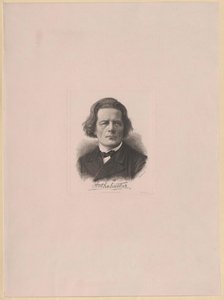 Anton Rubinstein (druk) autorstwa Artist Unknown