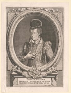 Arcyksiężna Austrii Johanna autorstwa Artist Unknown