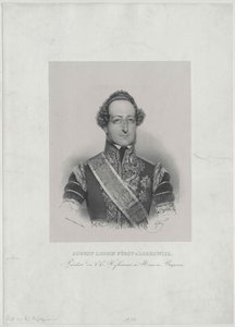 August hrabia Lobkowitz autorstwa Artist Unknown