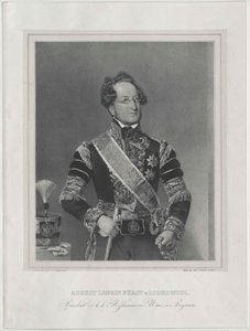 August hrabia Lobkowitz autorstwa Artist Unknown