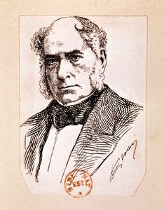 BESSEMER Sir Henry, angielski wynalazca i inżynier (rysunek)