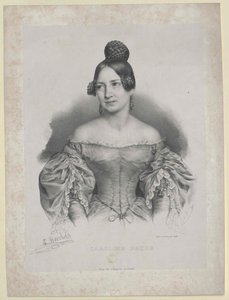 Caroline Bauer autorstwa Artist Unknown