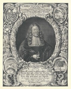 Christian Lorenz Adlershelm (w druku) autorstwa Artist Unknown