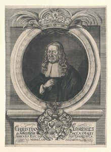 Christian Lorenz Adlershelm (w druku) autorstwa Artist Unknown