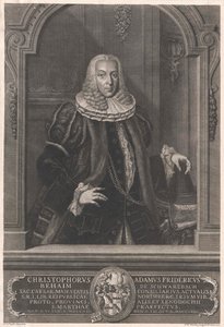 Christoph Adam Frederick Behaim von Schwarzbach autorstwa Artist Unknown