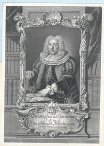 Christoph Conrad Schmid autorstwa Artist Unknown