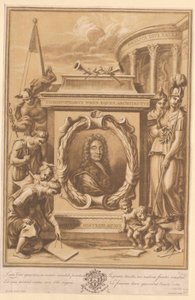 Christopher Wren (druk) autorstwa Artist Unknown