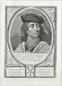 Hrabia Flandrii Robert I Fryzyjski autorstwa Artist Unknown