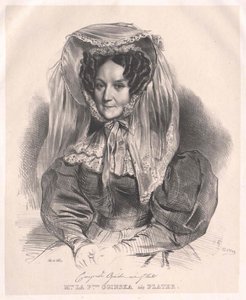Cunigunde hrabina Plater autorstwa Artist Unknown