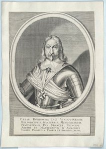 Duke of Vend006d00650020Bourbon autorstwa Artist Unknown