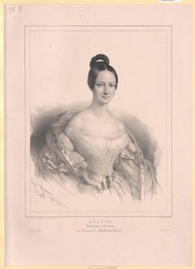 Księżna Meklemburgii-Schwerin Helena autorstwa Artist Unknown